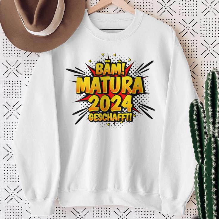 Matura Geschafft 2024 Sweatshirt Geschenke für alte Frauen