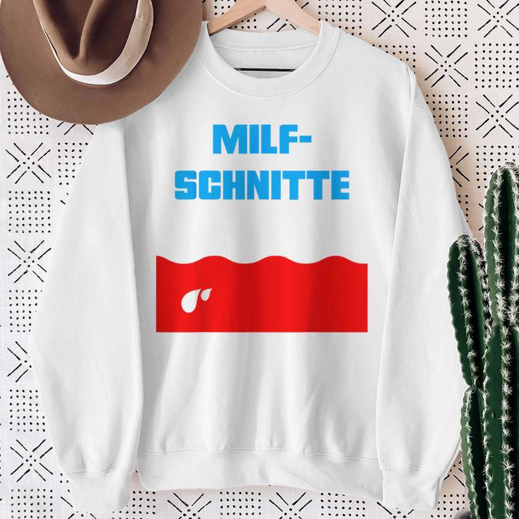 Milfschnitte I Love Milfs Sauf Malle Sweatshirt Geschenke für alte Frauen