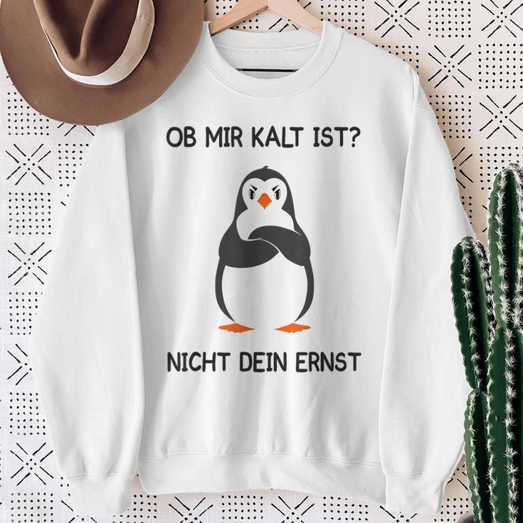 Ob Mir Kalt Ist Nicht Dein Ernst Heizen Ob Mir Kalt Ist Nicht Dein Sweatshirt Geschenke für alte Frauen