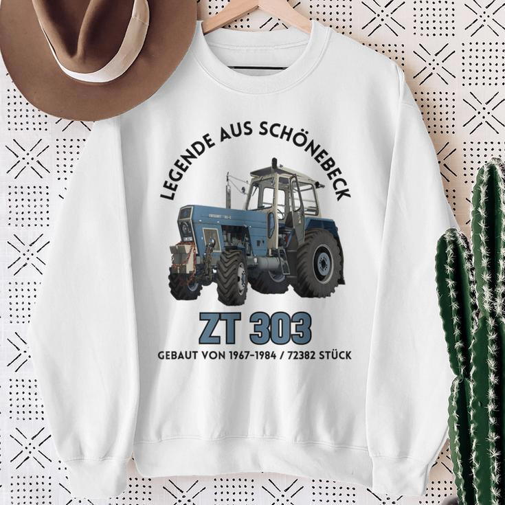 Progress Zt 303 Tractor Legend From Schönebeck Gray Sweatshirt Geschenke für alte Frauen