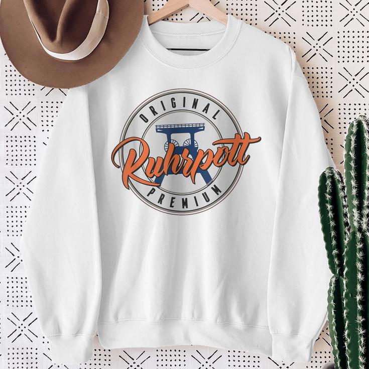 Retrointage Ruhrpott Sweatshirt Geschenke für alte Frauen