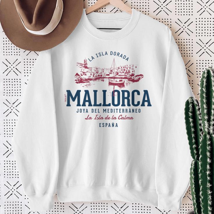 Spain Retro Styleintage Mallorca Sweatshirt Geschenke für alte Frauen