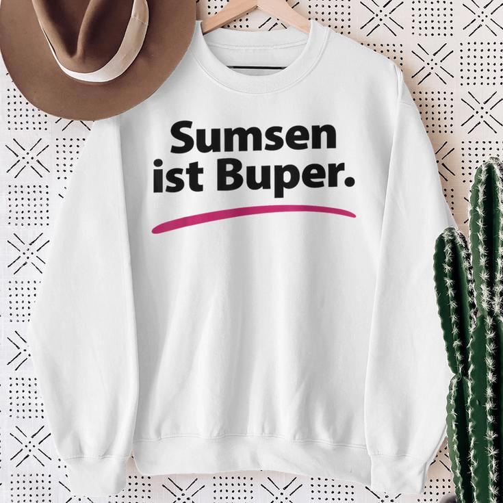 Sumsen Ist Buper Word Game Slogging Sweatshirt Geschenke für alte Frauen