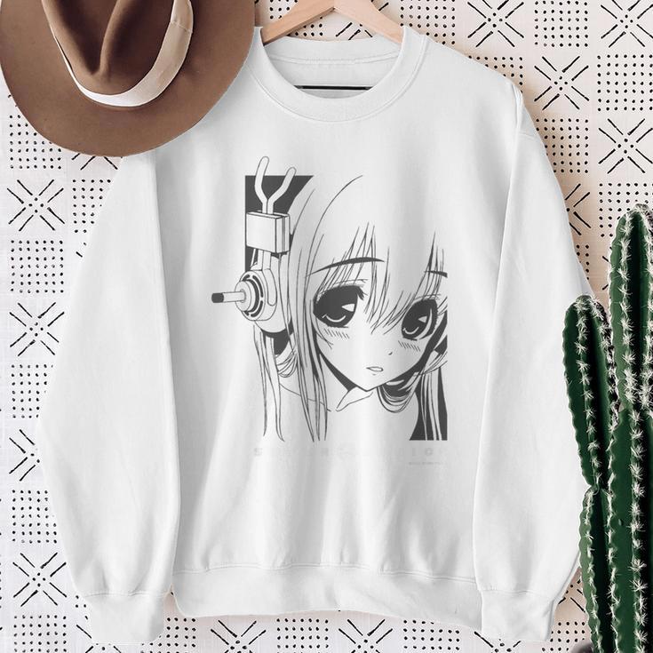 Super Sonico Pink Sweatshirt Geschenke für alte Frauen