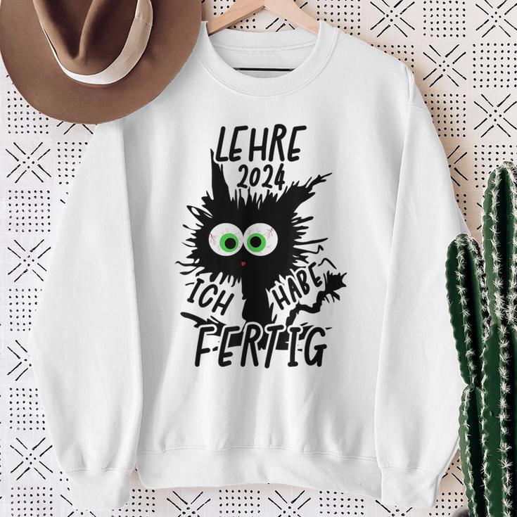 Teaching 2024 Ich Habe Fertig Sweatshirt Geschenke für alte Frauen