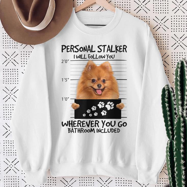 Treuer Spitz Hundefreund Dog Owner's Sweatshirt Geschenke für alte Frauen