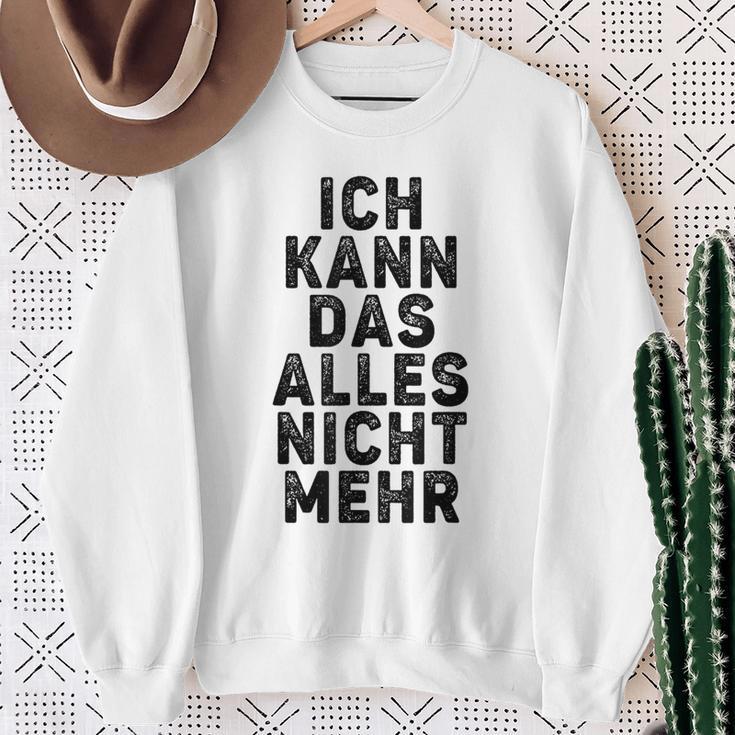 Überwältigt Humor 'Ich Kann Nicht Mehr' Sweatshirt Geschenke für alte Frauen