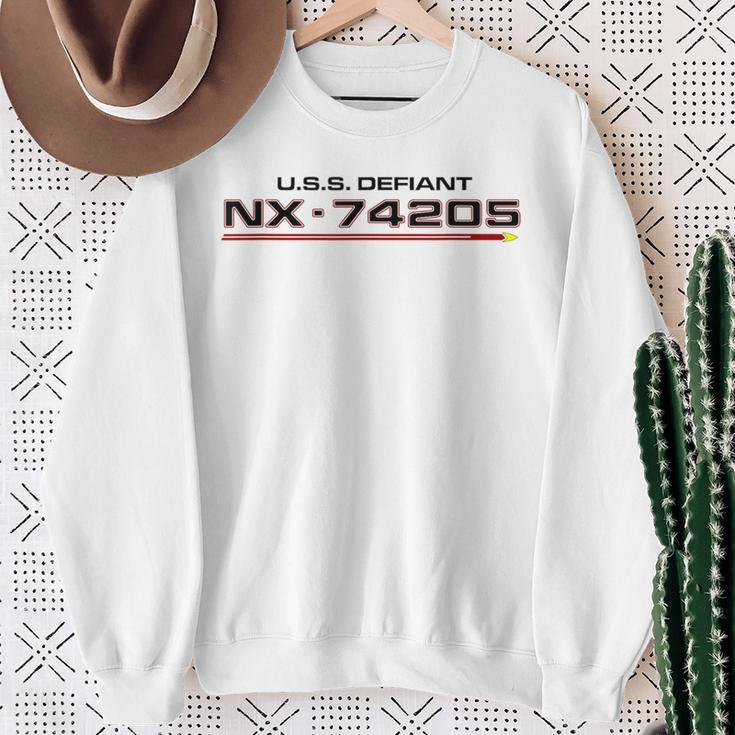 Usa Trotzig Nx-74205 Gray Sweatshirt Geschenke für alte Frauen