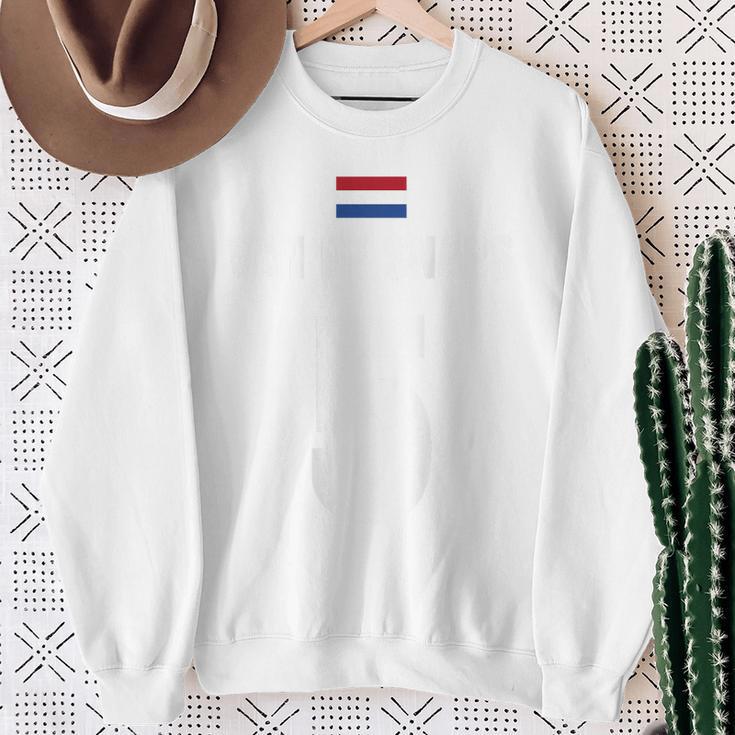 Van De Snaps Holland Niederlande Sauf Trikot Orange Sweatshirt Geschenke für alte Frauen