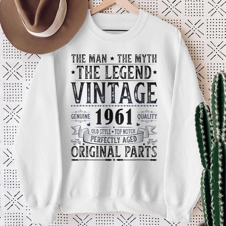 Vintage 1961 S Für Herren Retro 1961 Geburtstag Sweatshirt Geschenke für alte Frauen