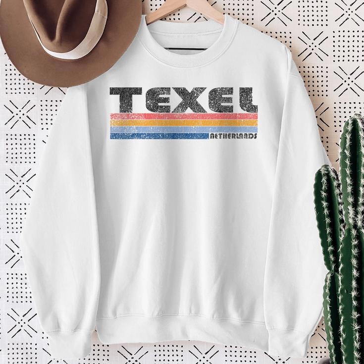 Vintage 1980S Style Texel Netherlands Sweatshirt Geschenke für alte Frauen