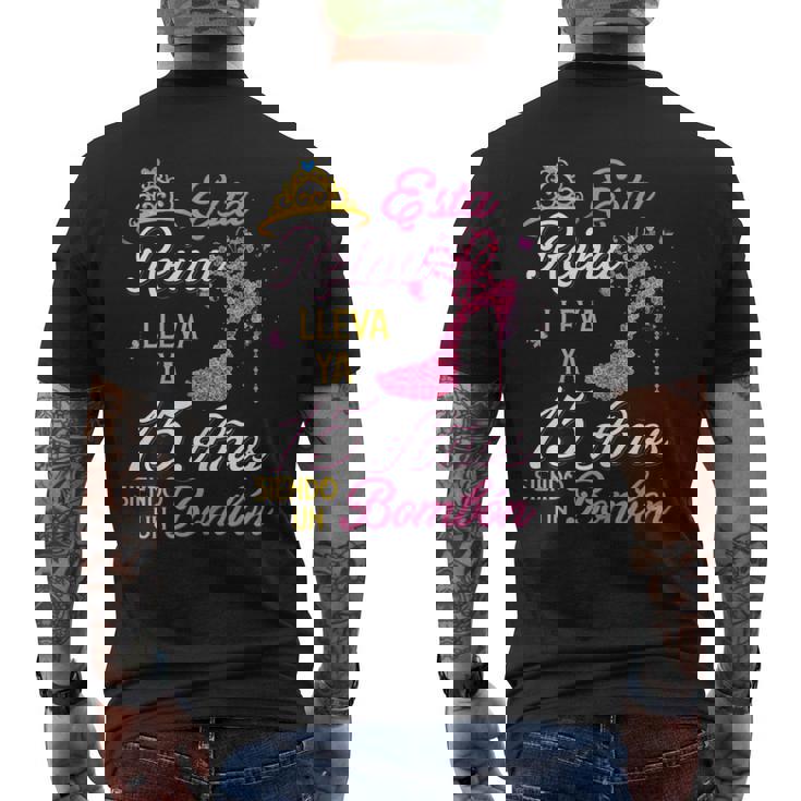 15 Años Siendo Un Bombón Cumpleaños 15 Años Camiseta Hombre Estampado Espalda