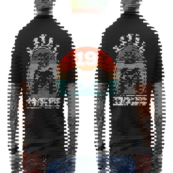 19 Años De Casados 19 Aniversario De Boda Hombre Matrimonio Camiseta Hombre Estampado Espalda