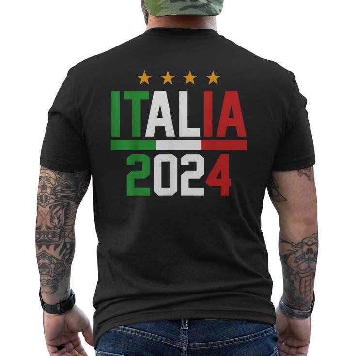 2024 Italia T-Shirt mit Rückendruck