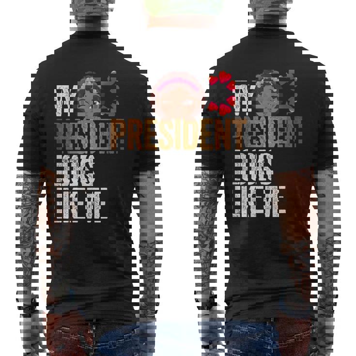 47Th President Is My President Looks Like Me Men's T-shirt Back Print