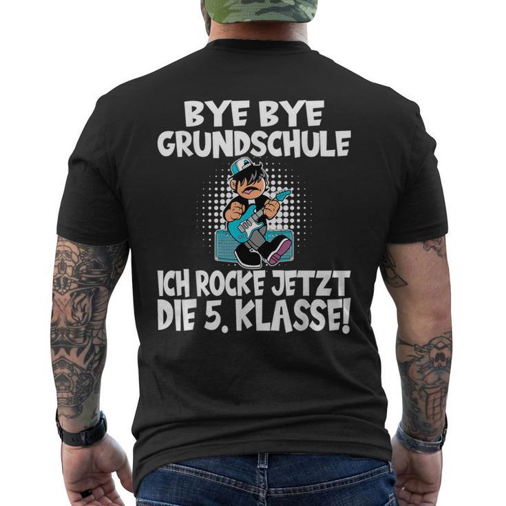 5 Class Bye Bye Primary School Ich Rock Jetzt Die 5Th Class T-Shirt mit Rückendruck