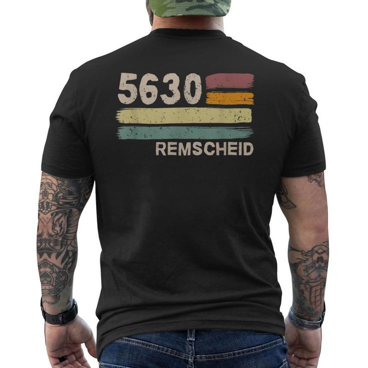 5630 Remscheid Retro Postcodes Old Postcodeintage T-Shirt mit Rückendruck