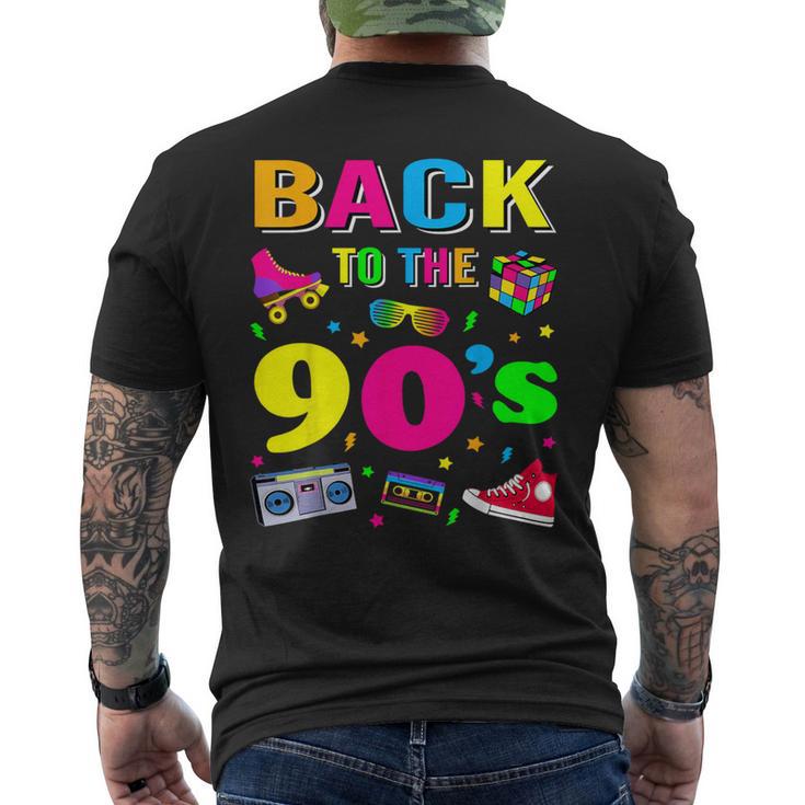 '90S Retro Motto I Love 90'S T-Shirt mit Rückendruck