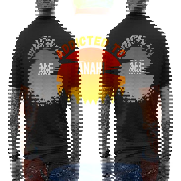 Addicted To Anahi For Anahi Men's T-shirt Back Print