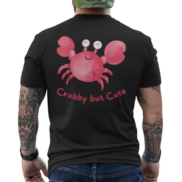 Adorablemente Lindo Cangrejo Para Niñas Niños Cangrejo Pero Lindo Camiseta Hombre Estampado Espalda
