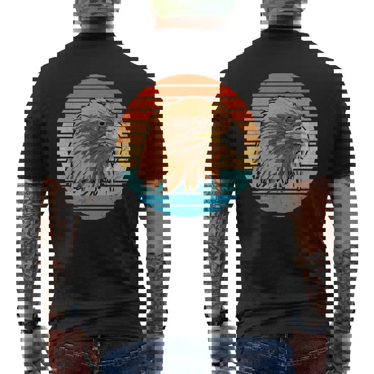 Águila De Montaña Águila Real Retro Camiseta Hombre Estampado Espalda