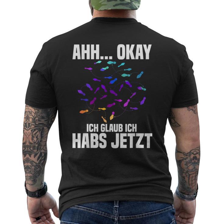 Ahh Okay Ich Glaub Ich Habs Jetzt Danzstep T-Shirt mit Rückendruck