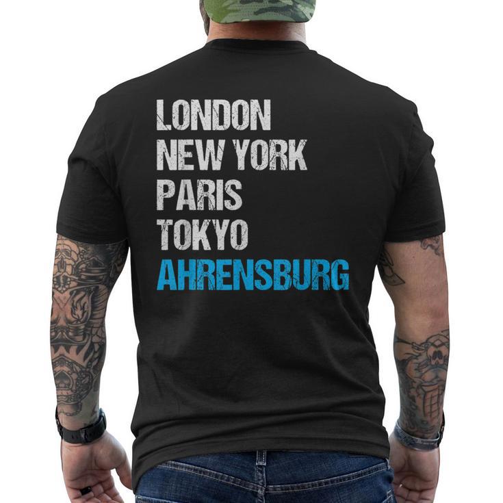 Ahrensburg Ahrensburg Souvenir T-Shirt mit Rückendruck