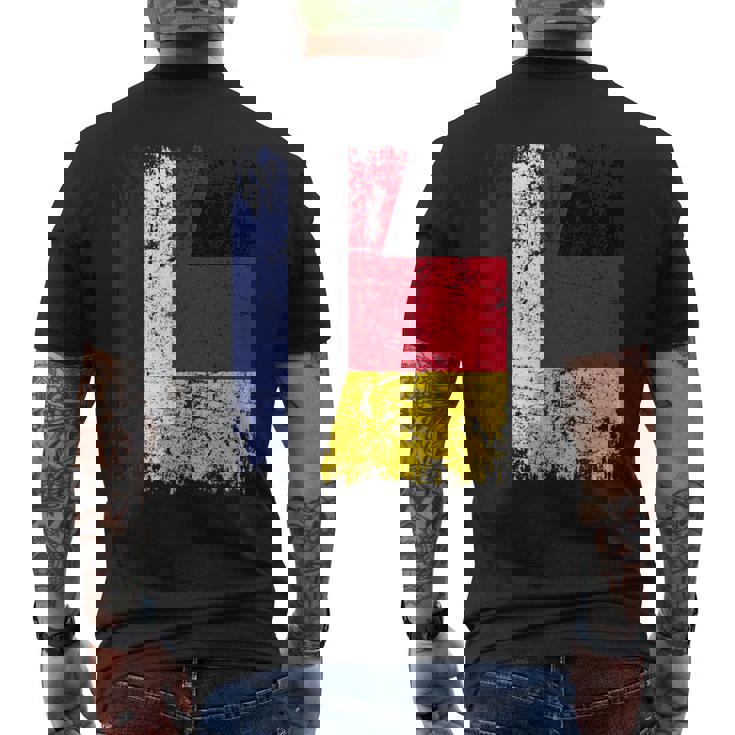 Allemagne France Drapeau De L'amitié Allemagne T-shirt imprimé au dos