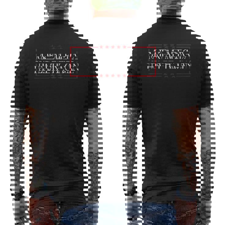 Make America Healthy Again Maha Men's T-shirt Back Print