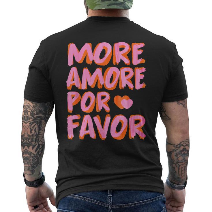 More Amore Por Favor X Mehr Liebe Selbstliebe Selflove T-Shirt mit Rückendruck