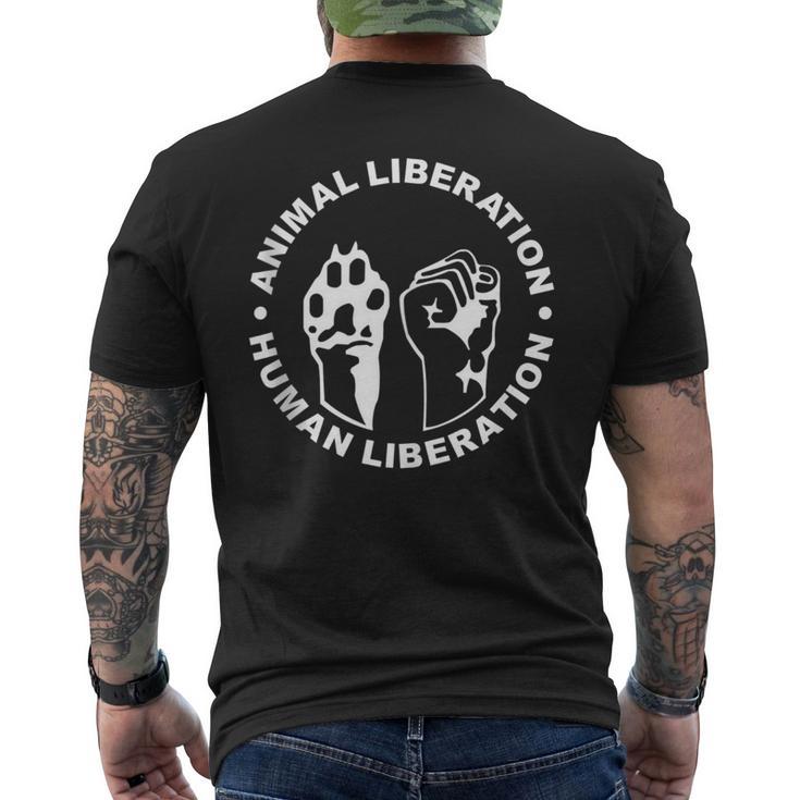 Animal Liberation – Maglietta Uomo In 100% Cotone – Girocollo, Manica Corta