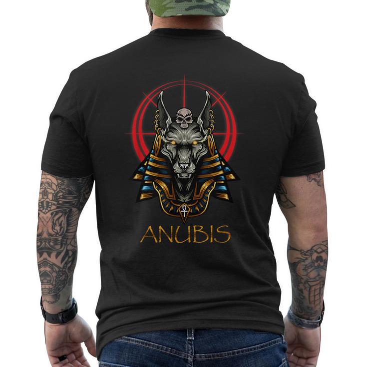 Anubis Antiguo Egipto Mitología Dioses Y Monstruos Egipto Camiseta Hombre Estampado Espalda