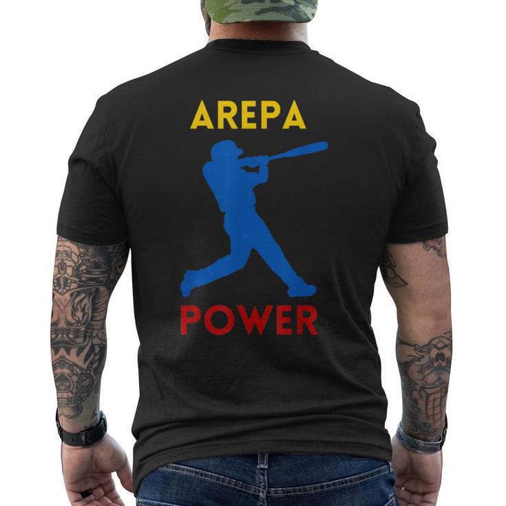 Arepa Power Venezuelan Team Baseball Flag 2023 Pride T-Shirt - Seseable