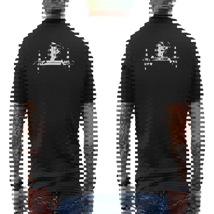 Arrosoir De Jardin Amusant En Forme De Battement De Cœur T-shirt imprimé au dos