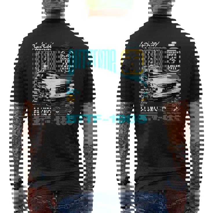 Back To The Future Flux Capacitor T-shirt da uomo con stampa posteriore