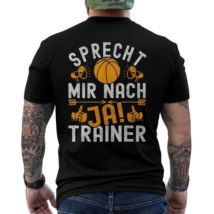 Basketball Team S T-Shirt mit Rückendruck