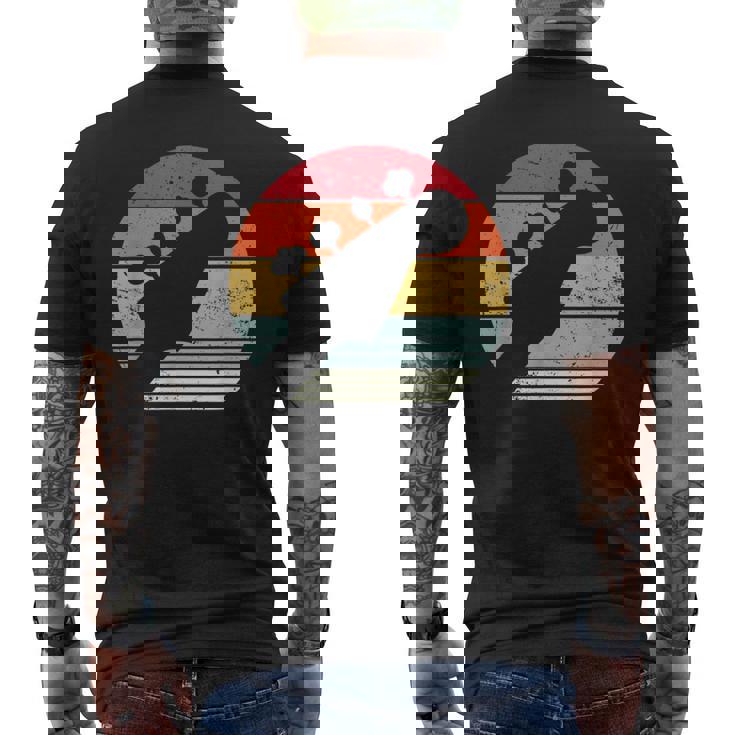 Basso Elettrico Bassista Bass Guitar Chitarra Chitarrista T-shirt da uomo con stampa posteriore