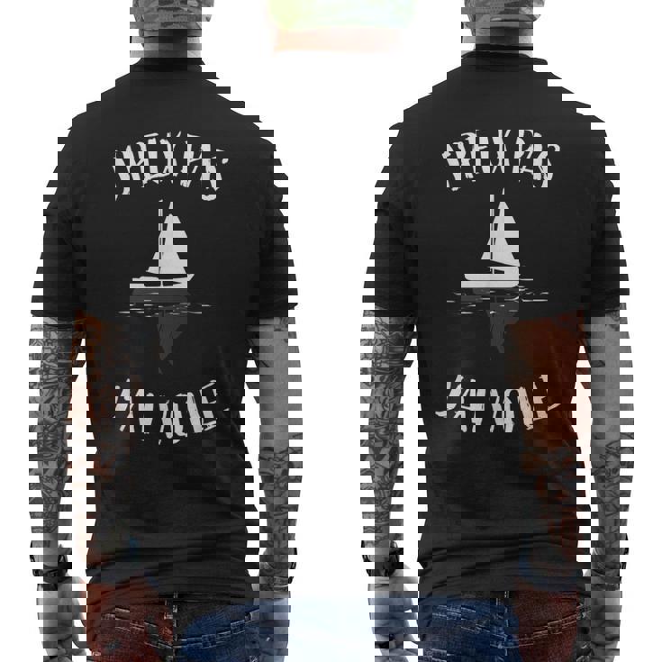 Bateau J'peux Pas J'aioile Maillotoileoilier T-shirt imprimé au dos