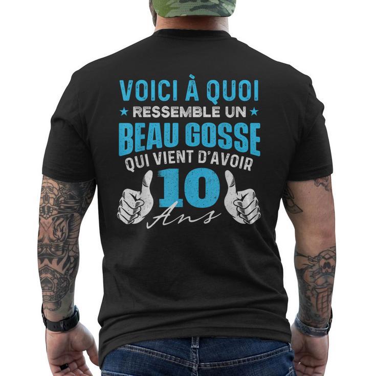 T-shirt Humour "C'est Compliqué D'être Un Beau Gosse Et D'avoir 39 Ans" - Coupe Classique, Léger, Manches Doubles - 10