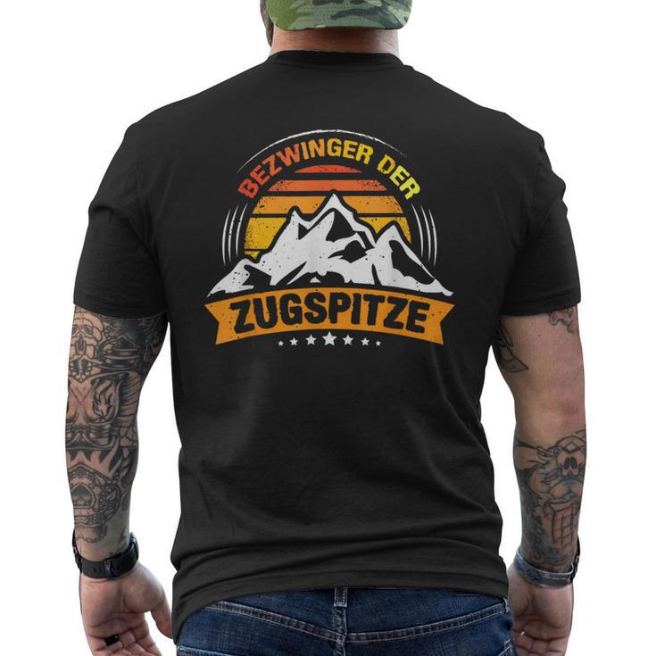 Bezwinger Der Zugspitze Mountaineering S T-Shirt mit Rückendruck