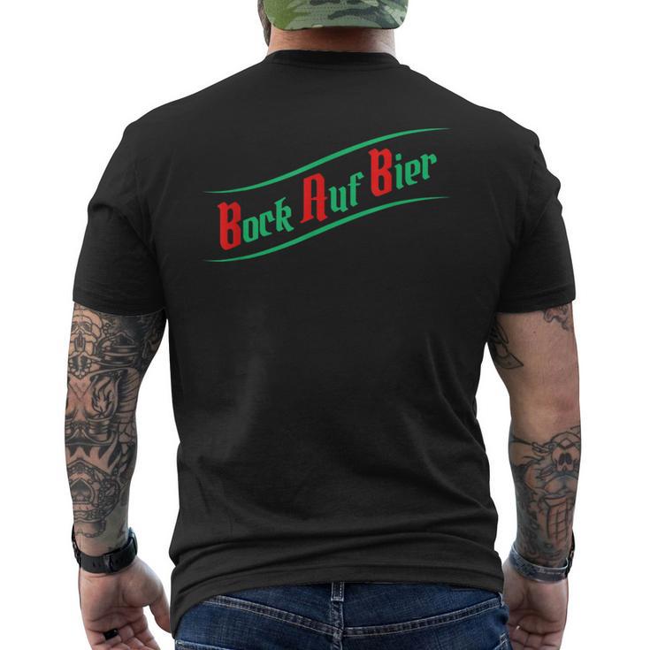 Bock Auf Bier Krause Büffel Lorenz Malle 2024 Apres Ski T-Shirt mit Rückendruck