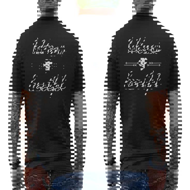 Boldness Is Beautiful Bold Courageous Courage Men's Back Print T-Shirt