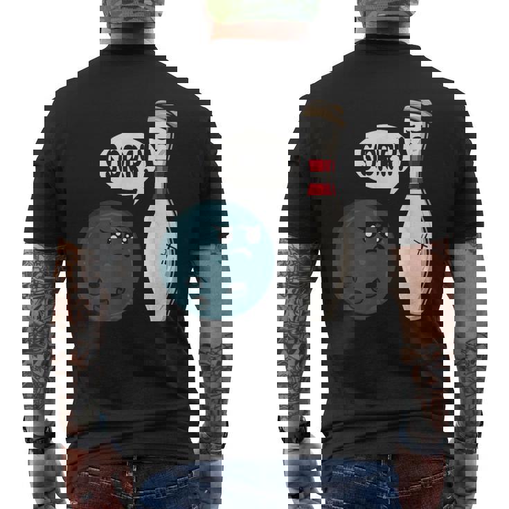 Bolos Bolos Divertidos Camiseta Hombre Estampado Espalda