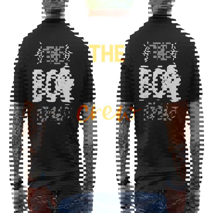 The Boo Crew Matching Halloween Family Pajamas Men's T-shirt Back Print