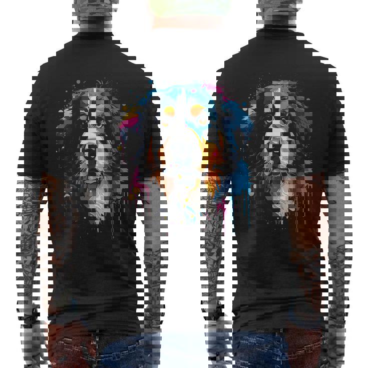 Cachorro De Boyero De Berna Camiseta Hombre Estampado Espalda