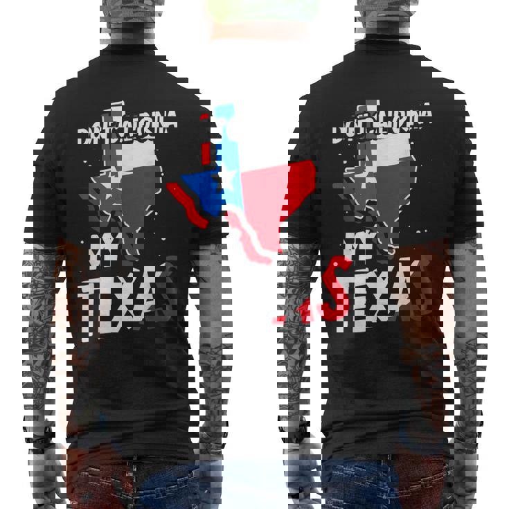 Californie Texas Texan Patriotique Fierté Dictons T-shirt imprimé au dos
