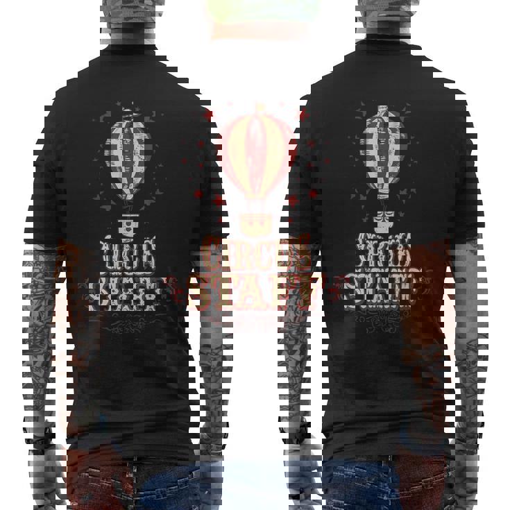 Camisa Circus Staff Camisa De Circointage Circus Staff Camiseta Hombre Estampado Espalda