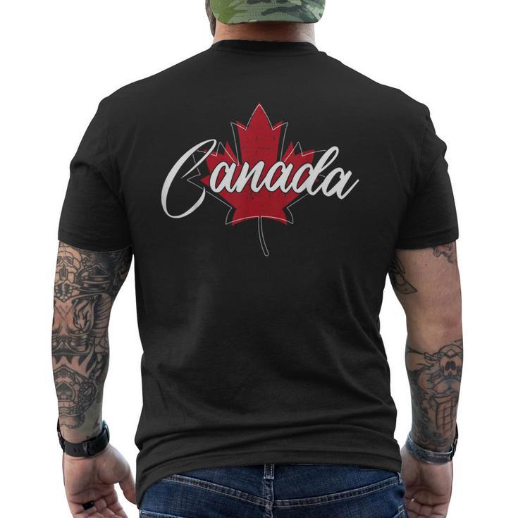 Canada Maple Leaf T-Shirt mit Rückendruck