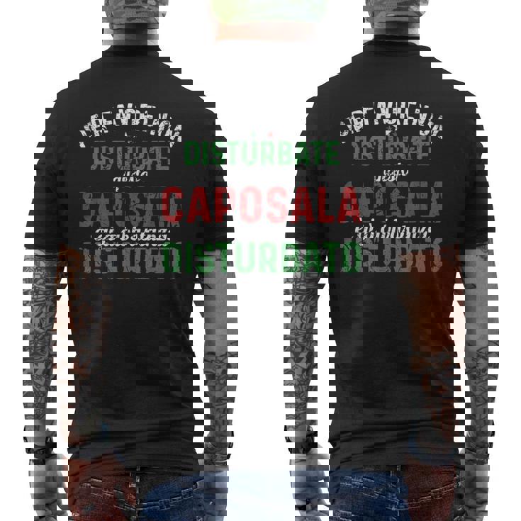 Caposala Abbastanza Disturbato T-shirt da uomo con stampa posteriore