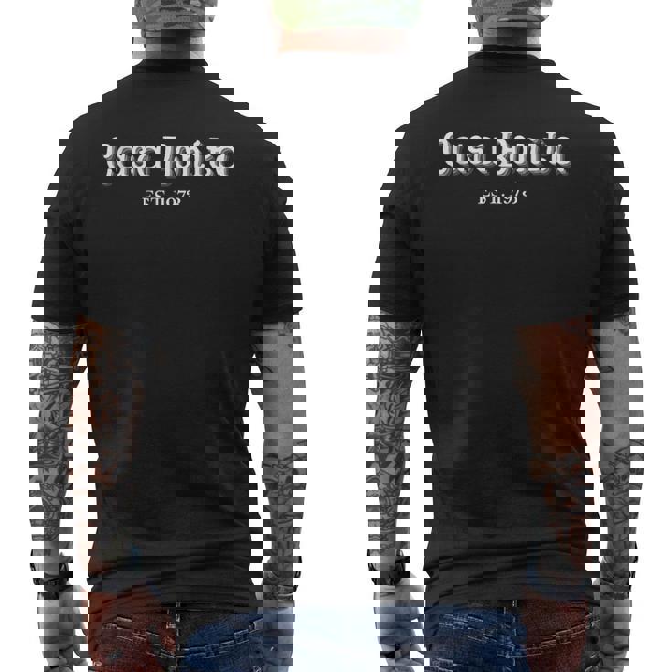 Casa Bonita Restaurant Restaurante Men's T-shirt Back Print